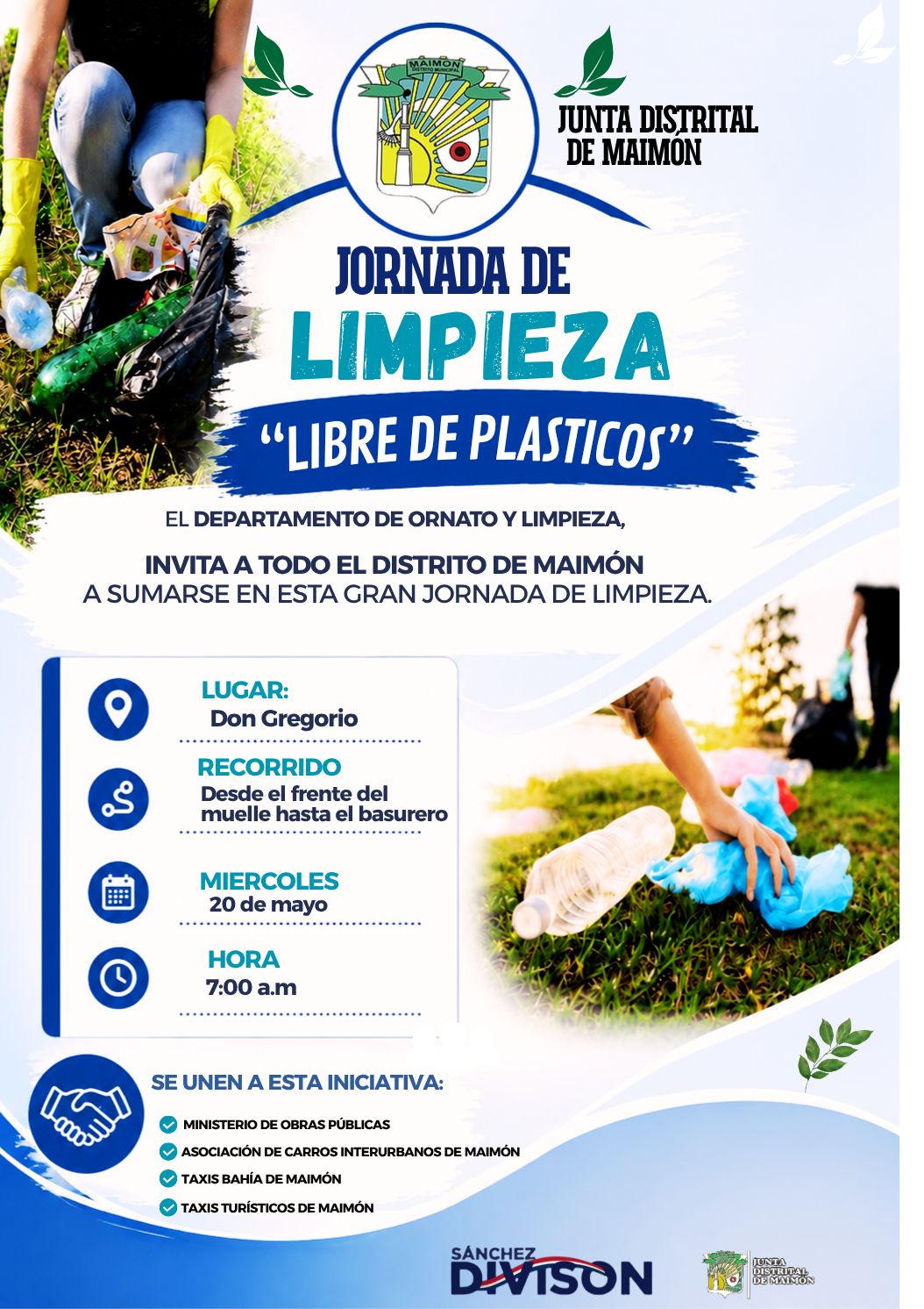 JORNADA DE LIMPIEZA «LIBRE DE PLASTICOS»